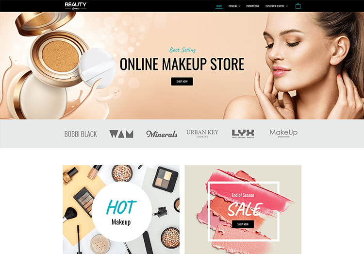 Beauty Store template