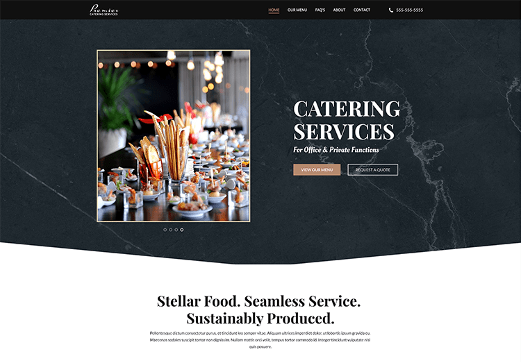 Catering Services template