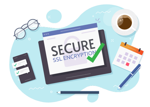 SSL Certificate — Secure Website HTTPS Padlock